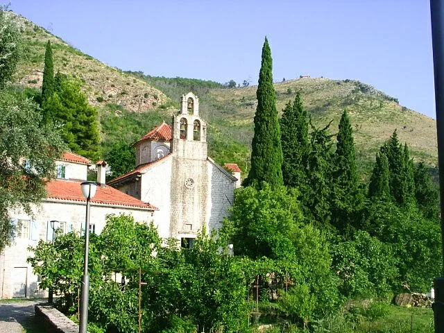Kloster Praskvica — St. Johannes Kirche Budva (Montenegro)