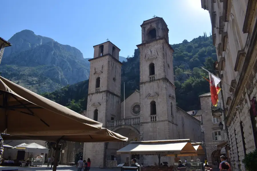 Kathedrale St. Tryphon — Reliefs St. Tryphon Kotor (Montenegro)