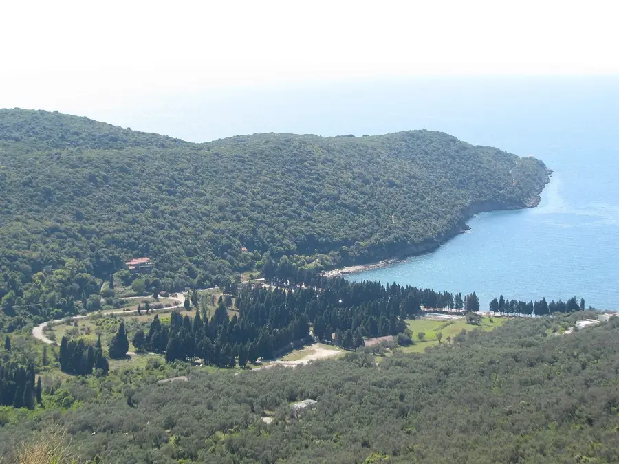Ecosistemul livada de măslini Valdanos — Cetatea Rozafa (Albania)