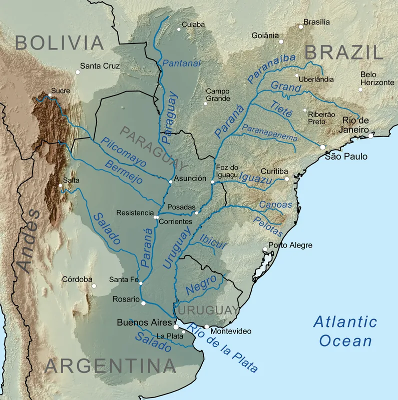 Montes del Queguay — Río Queguay (Uruguay)