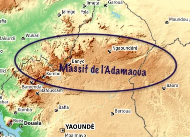 Tchabal Mbabo-hegy — Ngaoundéré (Kamerun)