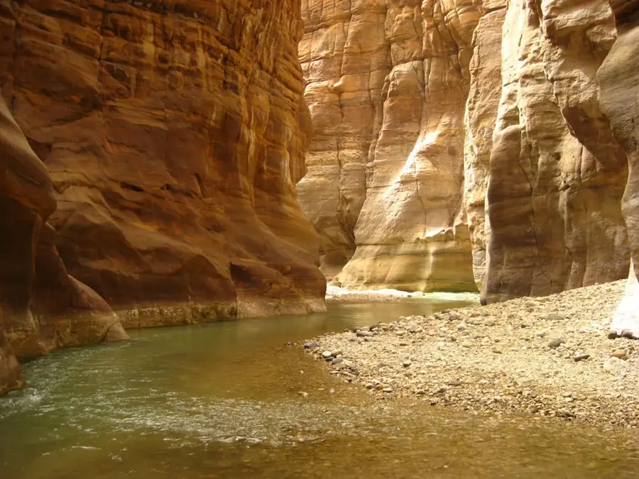 Mujib Biosphere Reserve — Madaba Map (Jordan)