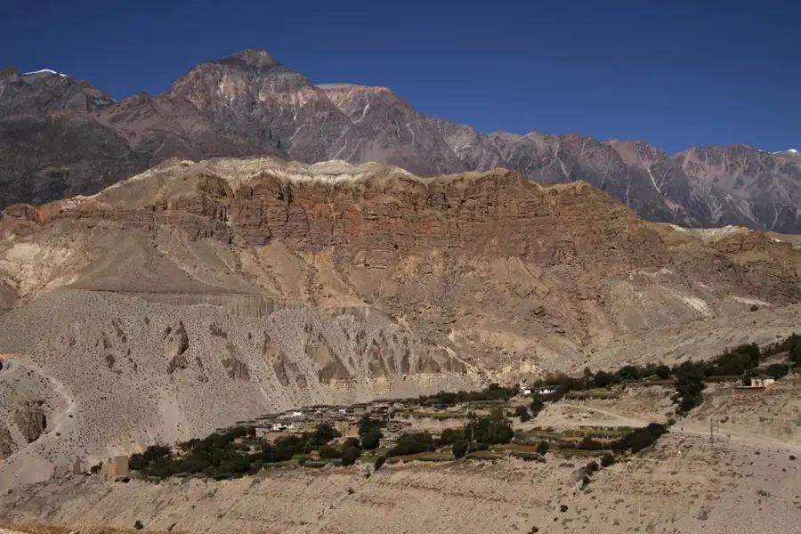 Apfelplantagen von Mustang — Baglung (Nepal)