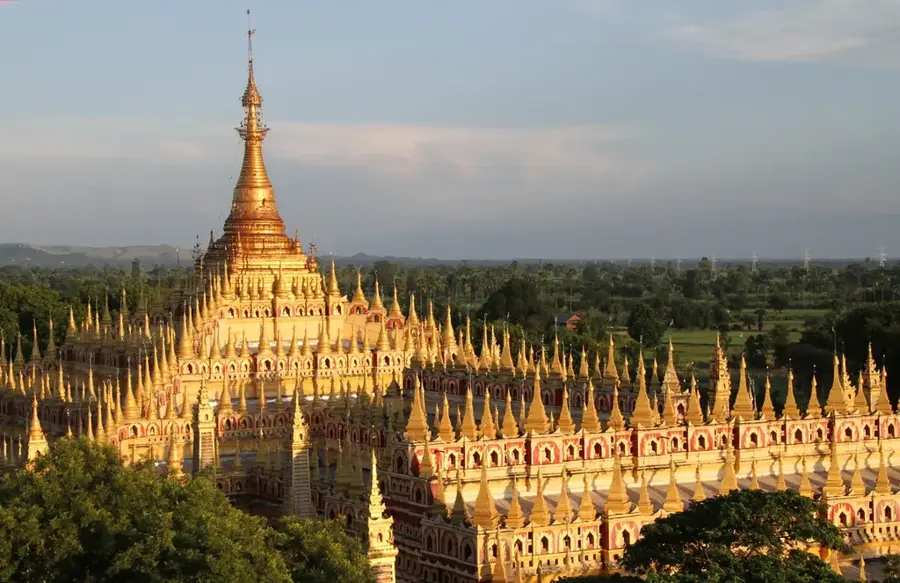 Pagoda Thanboddhay — Sagaing (Myanmar (Birmania))