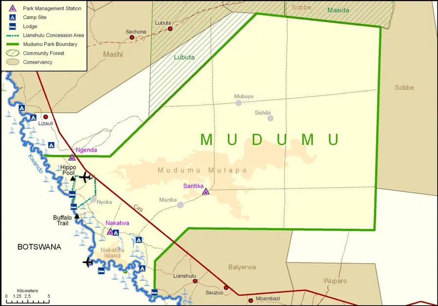 Mudumu Nationalpark