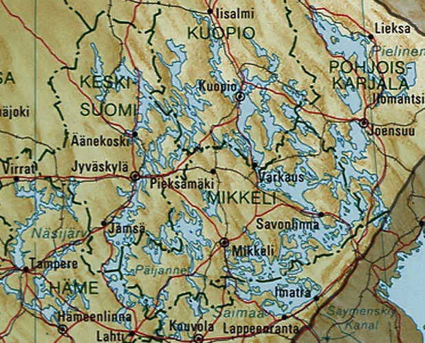Finn tóvidék — Suomenlinna erőd (Finnország)