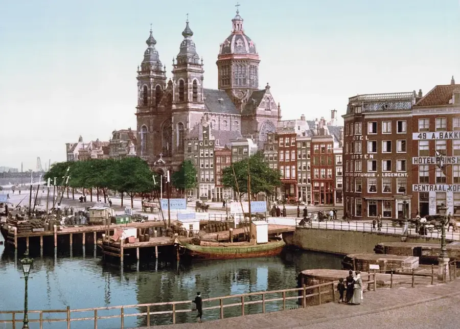 Bazilica Sfântul Nicolae Amsterdam — Zaanse Schans (Olanda)