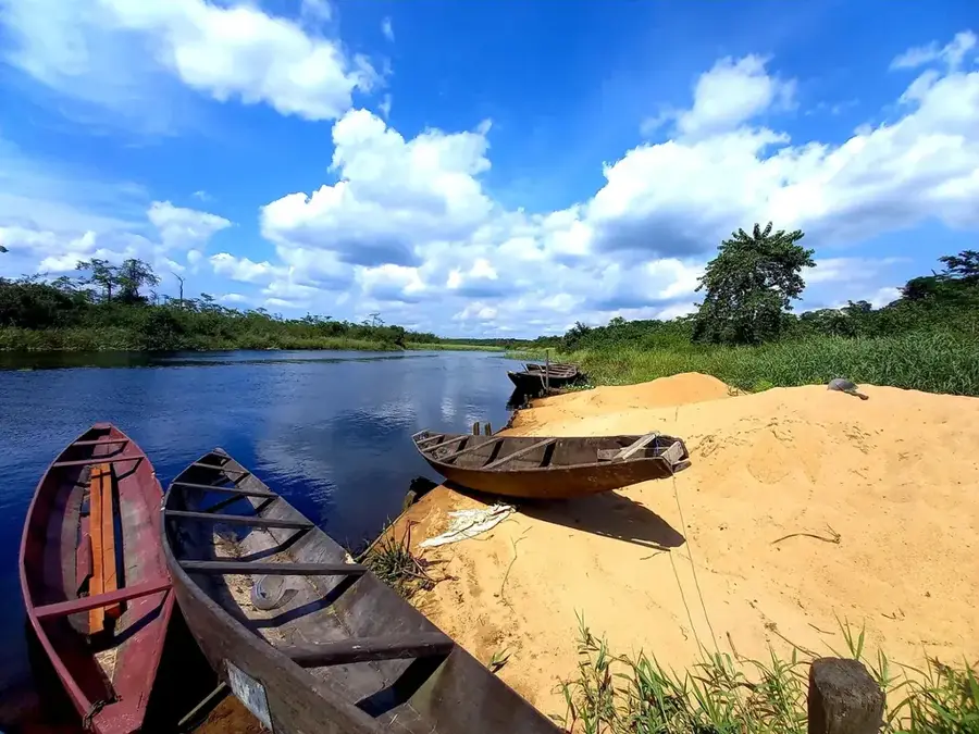 Nkam folyó — Edéa (Kamerun)