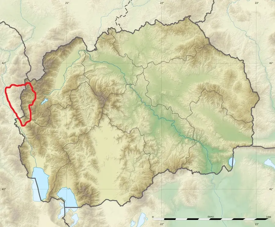 Desat-Gipfel — Berg Korab (Albanien)