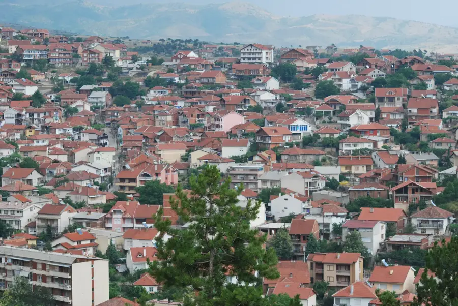 Monument of Freedom in Kocani — Golak Mountain (North Macedonia)