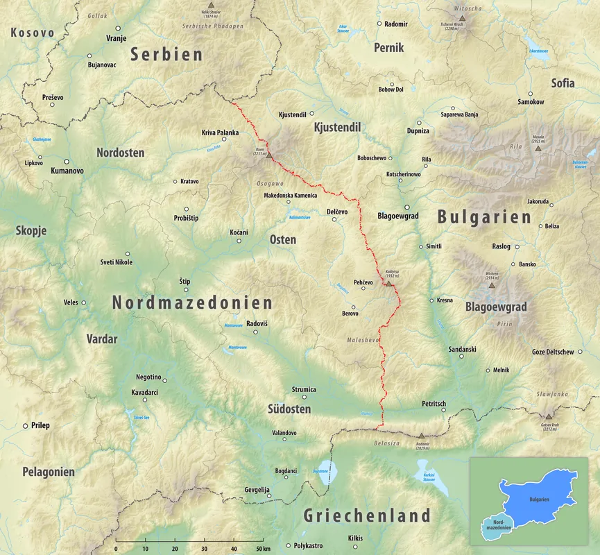 Ograzden Mountain — Pehcovo (North Macedonia)