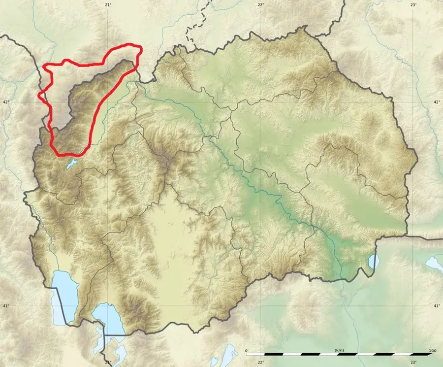 Šar-Planina-Gebirge — Prizren (Kosovo)