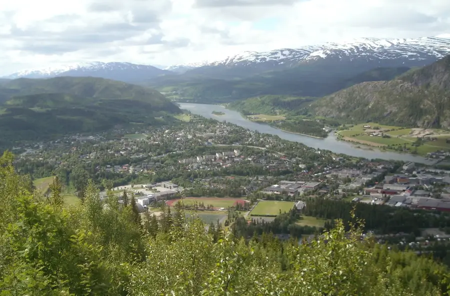 Mosjøen — Sjøgata Mosjøen (Norwegen)