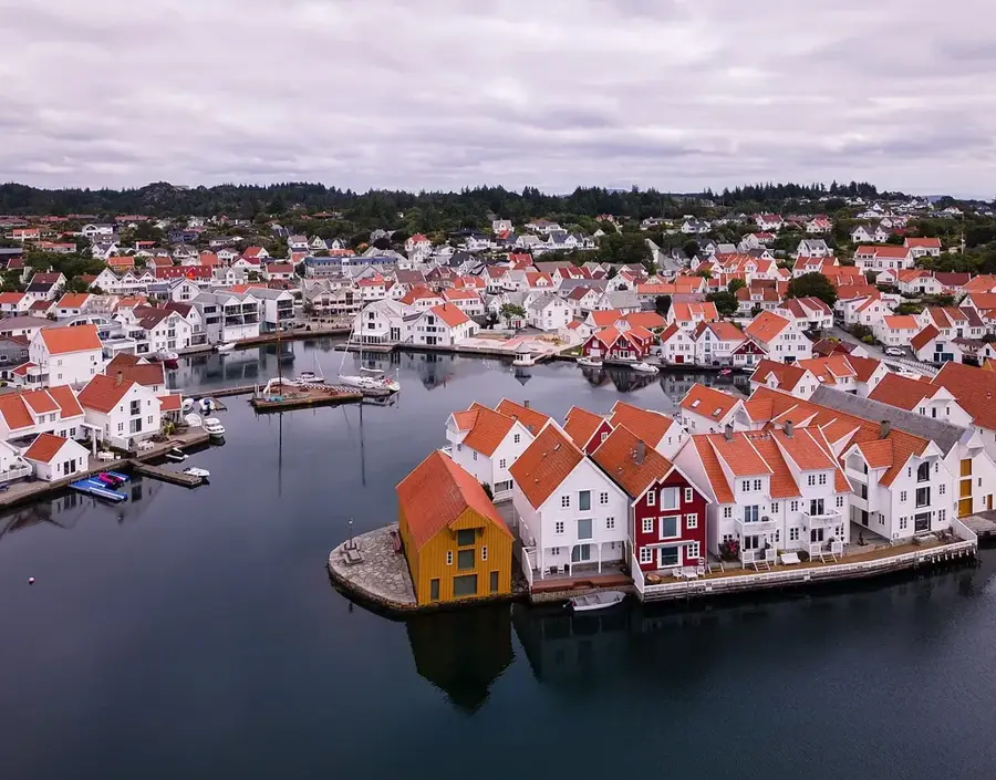 Centrul vechi Skudeneshavn