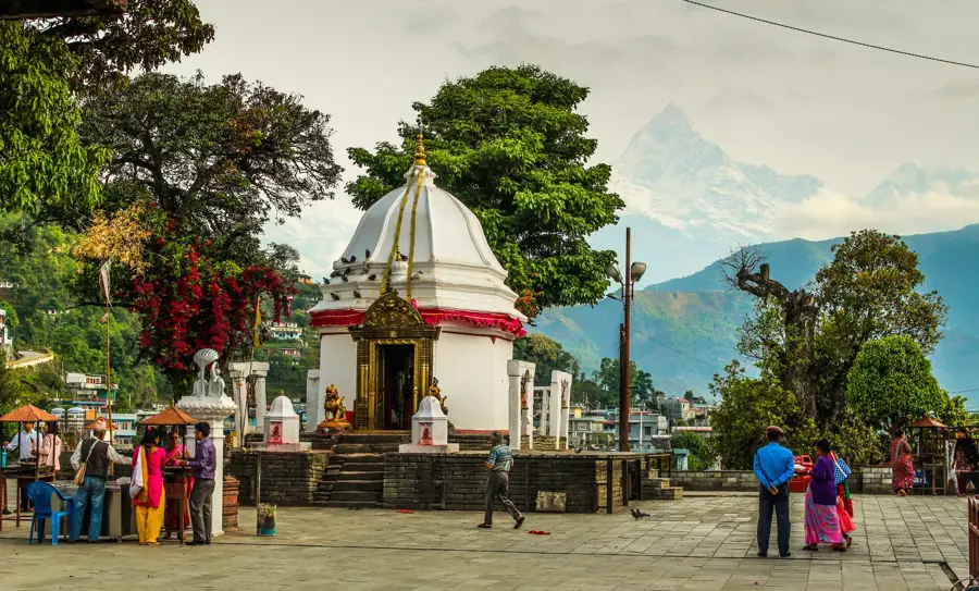 Bindhyabasini-Tempel — Annapurna I (Nepal)
