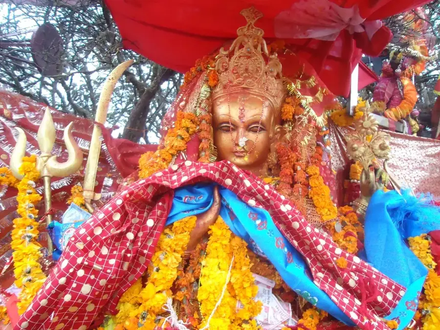Templul Pathibhara Devi — Portul Kolkata (India)