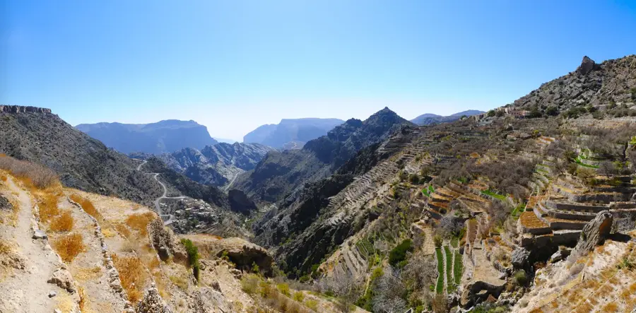 Dschebel Qamar — Dschebel Samhan (Oman)