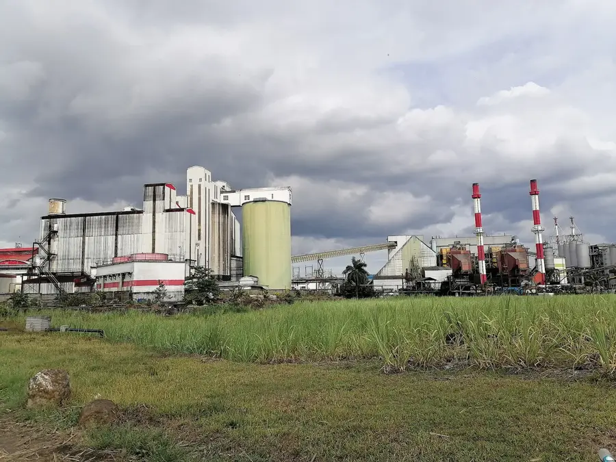 Rafinăria de Zahăr Omnicane — Muntele Leului (Mauritius)