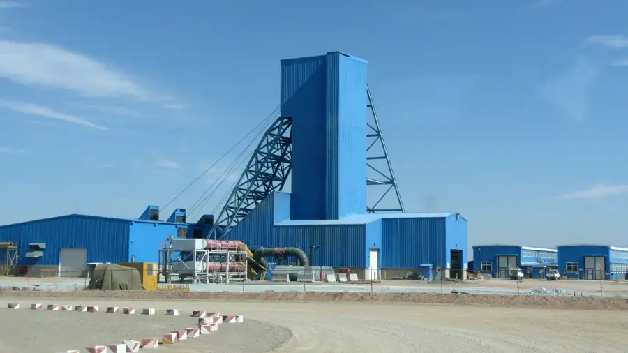 Oyu Tolgoi Bergwerk