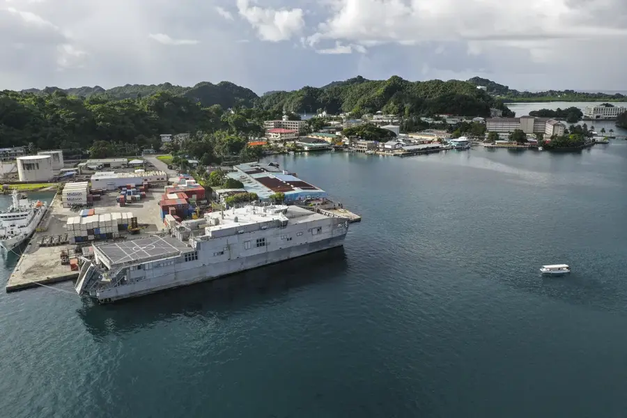 Hafen von Malakal — Ulong-Insel (Palau)