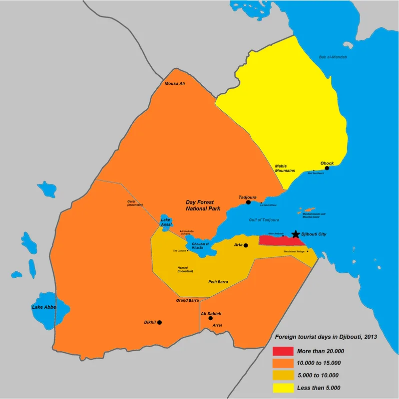 Palmenhaine von Loyada — Loyada (Dschibuti)