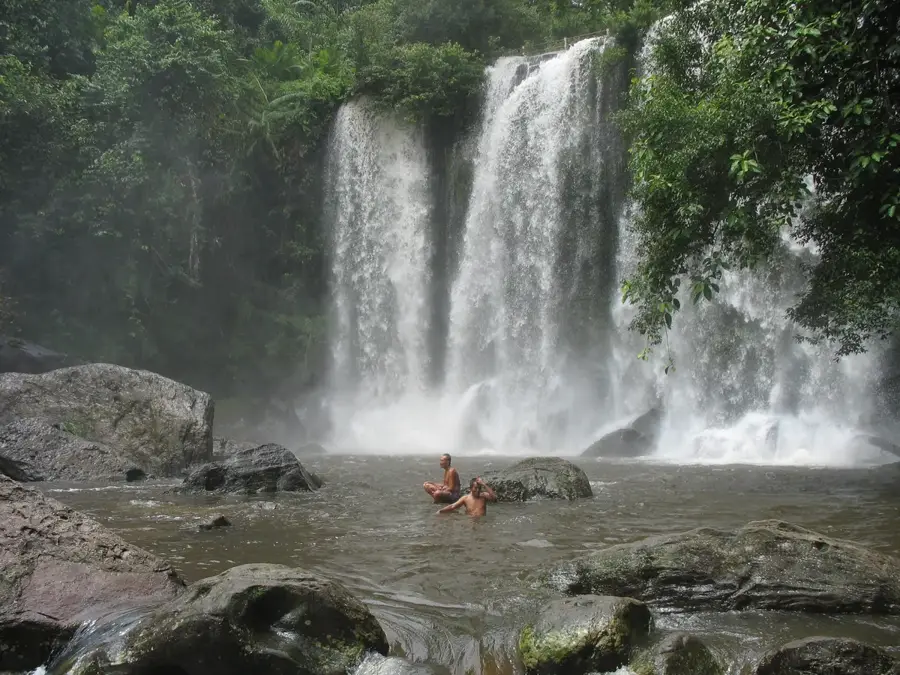 Phnom Kulen-Plateau — Kbal Spean (Kambodscha)