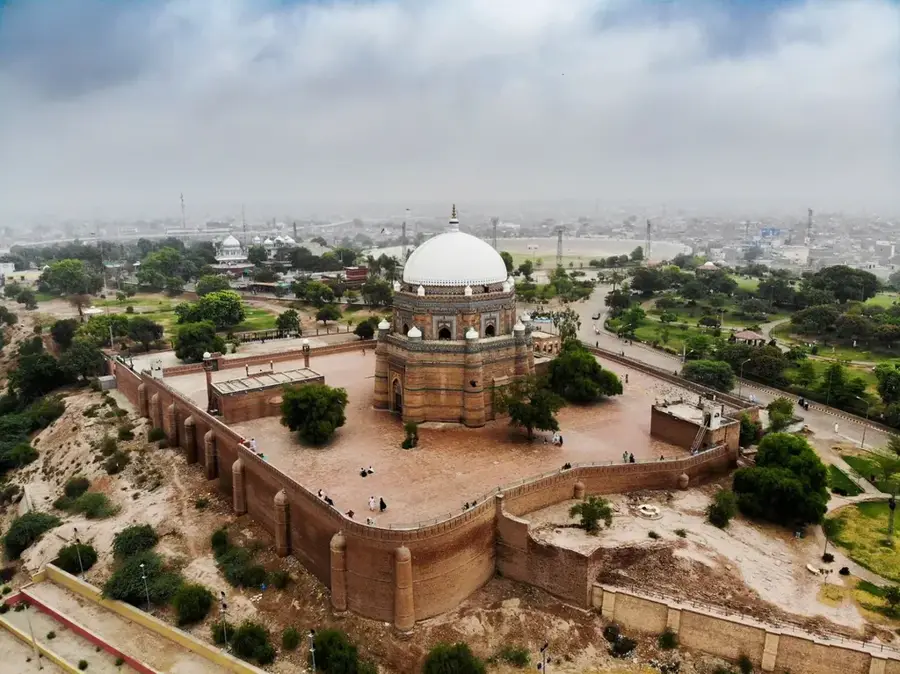 Mangoplantagen von Multan — Chenab (Pakistan)