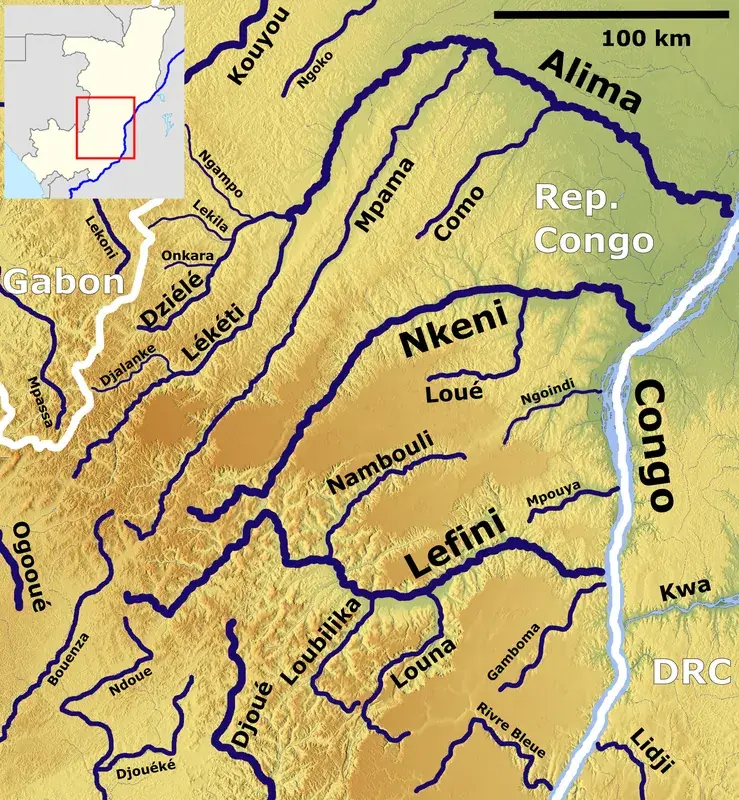 Platoul Djambala — Platoul Batéké (Congo - Brazzaville)
