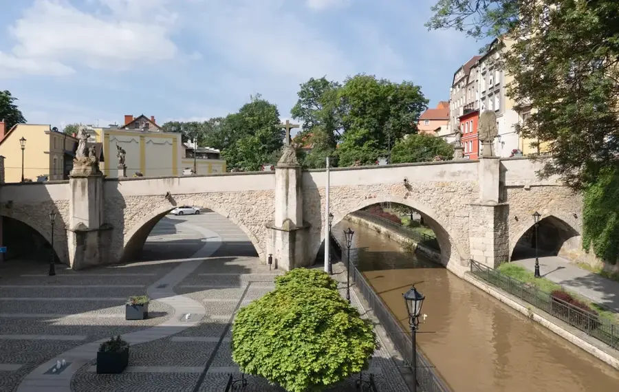 Kłodzkói gótikus híd — Projekt Riese (Lengyelország)
