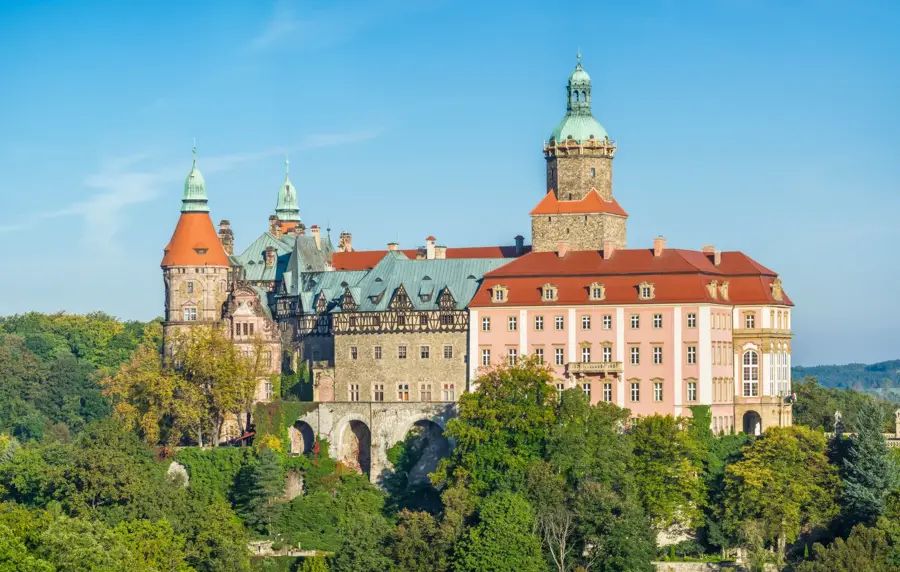 Książ vára — Jelenia Góra (Lengyelország)