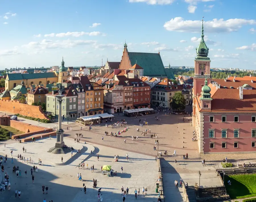 Warsaw — Piotrków Trybunalski Old Town (Poland)
