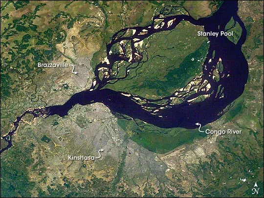 Pool Malebo — Insula Mateba (Congo - Kinshasa)