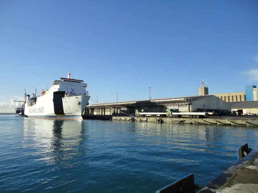 DP World Limassol Terminal — Akrotiri-Sumpf (Zypern)