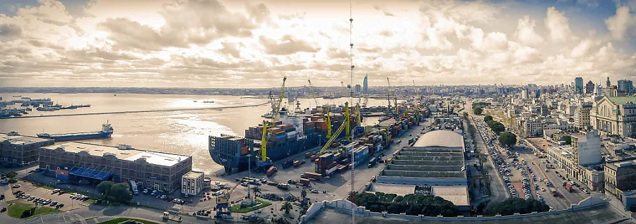 Hafen von Montevideo — Freihafen Montevideo (Uruguay)