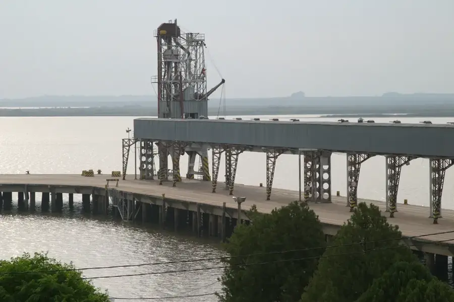 Hafen von Nueva Palmira — Anchorena-Park (Uruguay)