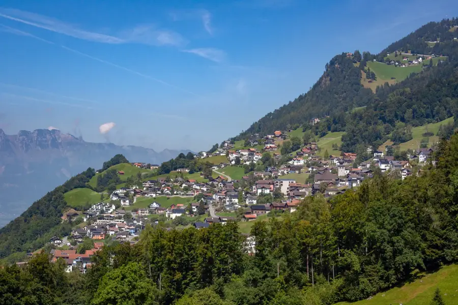 Stația de autobuz Triesenberg 6 — Höfle (Liechtenstein)