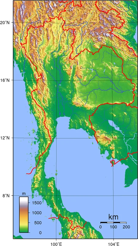 Coasta Pran Buri — Cimitirul de Război Kanchanaburi (Thailanda)