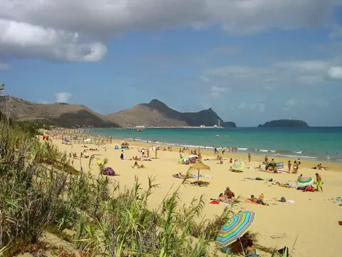Porto Santo beach