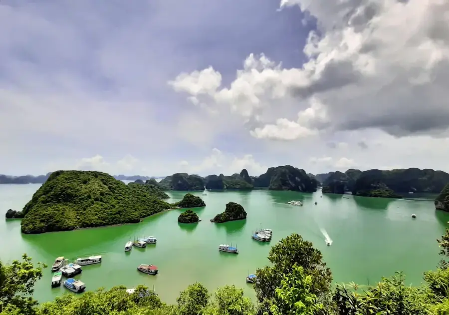 Quảng Ninh Kohlebecken — Grenzübergang Móng Cái (Vietnam)