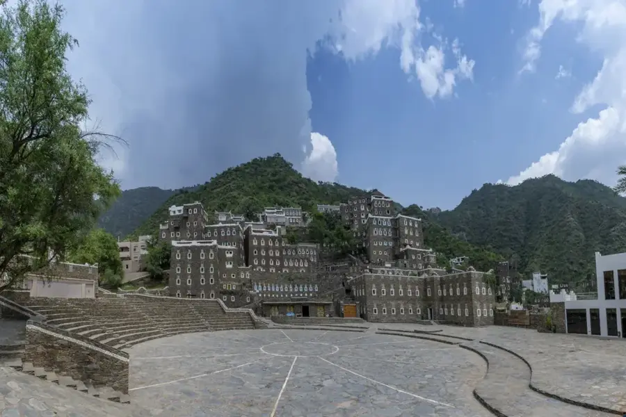 Dorf Rijal Almaa — Dschabal Sauda (Saudi-Arabien)
