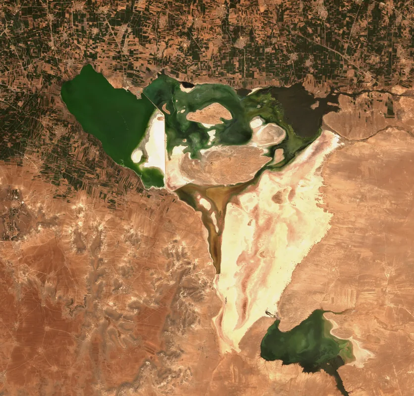 Dschabbul-Salzsee — Dschebel Samaan (Syrien)