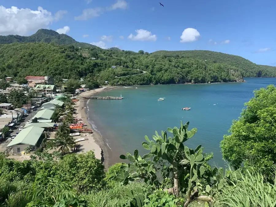 Anse La Raye Fischerdorf