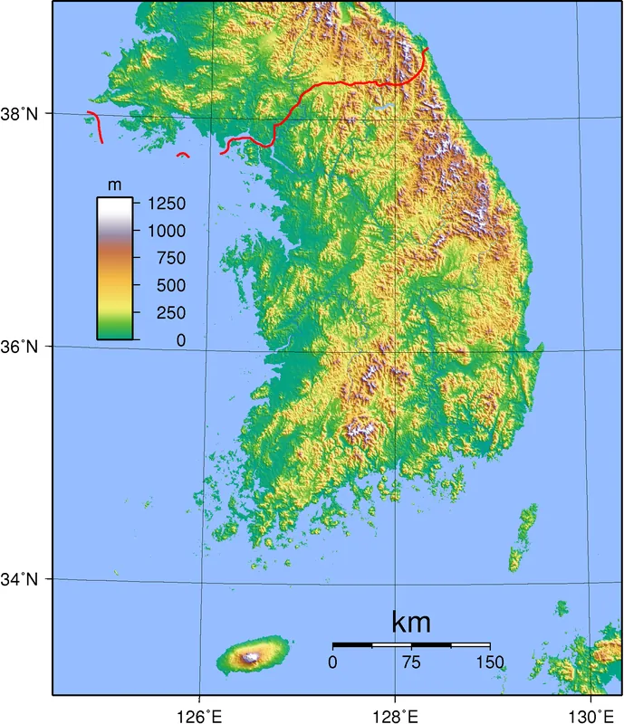 Coasta Insulei Saryangdo — Geoje (Coreea de Sud)