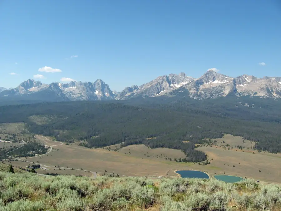 Sawtooth Mountains — Idaho Potato Farms (United States)
