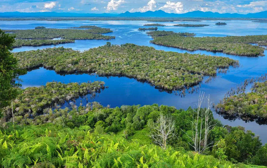 Nationalpark Sentarum-See — Kapuas-Fluss (Indonesien)