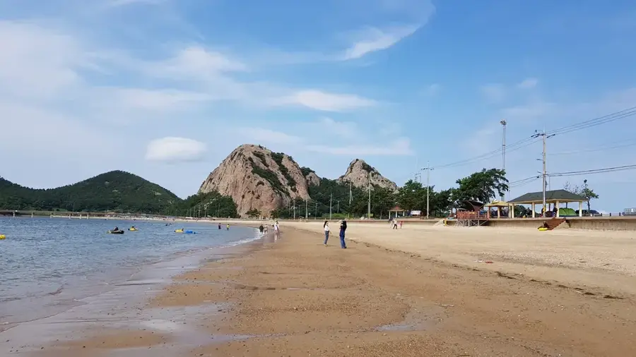 Küste der Insel Seonyudo — Guryong-Tal (Südkorea)
