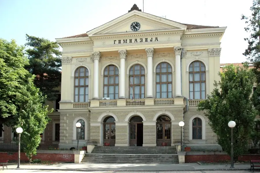 Vechea clădire a parlamentului din Kragujevac — Požarevac (Serbia)