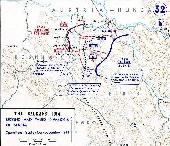 Maljen Gebirge — Užice (Serbien)