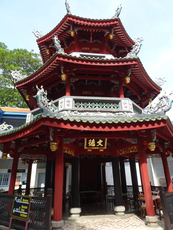 Thian Hock Keng Tempel — Chinatown (Singapur)