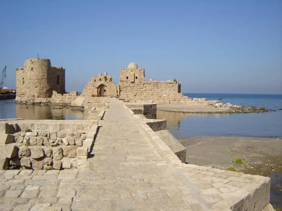 Seefestung von Sidon — Hafen von Sidon (Libanon)